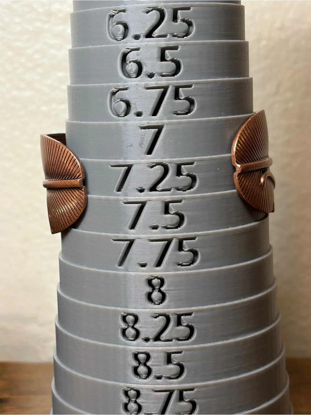 Copper Tone Feather Cuff Bracelet Boho Southwestern Statement